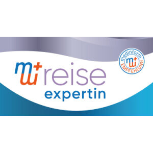 Buttons "REISEexpertin"