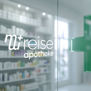 Reiseapotheke Tür- / Fensterbeklebung